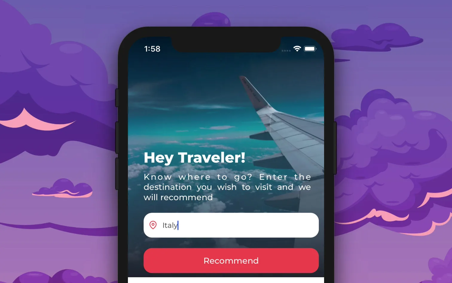 Hodo — Travel App — the finished product